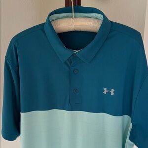Men’s Under Armour polo shirt.